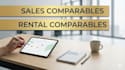 run real estate sales and rental comparables