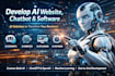 develop ai website, ai chatbot, ai web application, ai software developer, saas