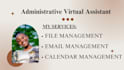 be your virtual assistant for email,file and calendar management