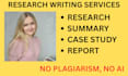 help you write assignments, case studies and internship reports, apa papers