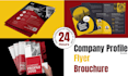design creative flyer, brochure and booklet