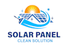 design eco energy, electrical, power and solar logo