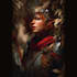paint a dark fantasy portrait
