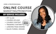 online course promotion,  elearning course creation, website course promotion