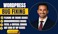 fix wordpress bugs errors issues and speed or security problems help elementor