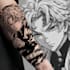 make anime tattoo design