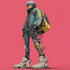 design anime character , cyberpunk character