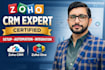 setup, customize, and automate zoho CRM and zoho one