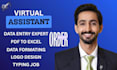 skilled freelancer excel data entry logo video editing