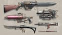 design unique weapons illustrations