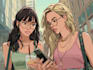 do digital illustration comic style
