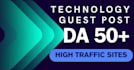 build technology backlinks with manual blogger outreach