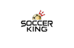 design awesome soccer king logo