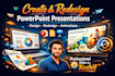 create modern and animated powerpoint slide designs