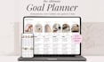 goal planner spreadsheet  2026 goal tracker  new year resolution excel