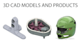 create precise 3d cad models and products