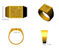 do jewelry cad design for 3d printing and rendering