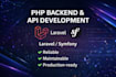 build or maintain a robust PHP backend for your web application