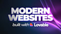 create a high converting website or landing page using lovable