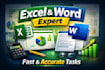 help you with excel and word tasks