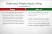 rewrite, proofread, and format your text professionally