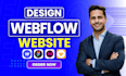 be your webflow expert, design or develop webflow website, figma to webflow
