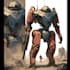 create custom mecha robot art for you