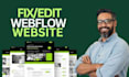 do webflow fix and redesign, webflow expert, webflow developer