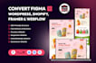 do website design and develop it on wordpress, shopify, framer , webflow