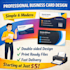 design a simple professional business card