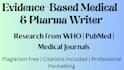 write medical blogs, evidence based medical articles