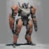 create a mecha robot art