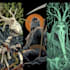 create dark art illustration