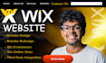 wix website redesign wix website design wix ecommerce website redesign wix