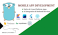 do mobile apps  with flutter, react native, kotlin andorid ios