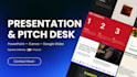 design a professional investor pitch deck presentation