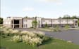 redevelop 3d mixed use campus, urban greenery design, real estate cgi rendering