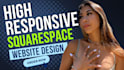 design squarespace website, figma to squarespace landing page, website developer
