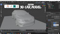 create custom 3d car modeling, car rendering, fivem car for game and 3d printing