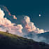 anime background and environment concept art