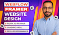 do framer website design develop webflow website, figma to framer webflow