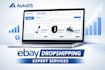 do autods ebay product research, listing and optimization