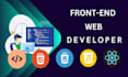 do front end web development