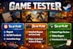 playtest and review your game with detailed feedback
