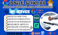 increase google scholar citation, publish research article for eb1 and eb1a