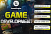 develop 3d game development unity, unreal engine and mobile game design