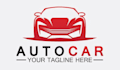 make car racing and automotive logo