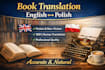 book translation english to polish