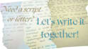 handwrite letters and notes