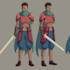 create cinematic 2d comic illustration animation with dynamic motion and effects